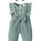 Mioglrie Infant Baby Girl Clothes Romper Onesie Gifts Baby Girl Outfits Cotton Newborn Girl Clothes Jumpsuits Green Baby Girl Cl
