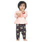 Real Basics Cotton Printed Clothing Sets For Baby Girls | Baby Girls Clothing Sets Full Sleeve TShirt & Pant (Frill Smileswan1