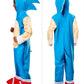Rubie'S Boys Sonic Oversized Jumpsuit Costume, As Shown, Large Us
