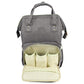 Styleys Baby Backpack Handbag, Mummy Bags, Diaper Bag For Mothers For Travel Nappy Tote Backpack (S11035A, Grey)