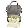 Styleys Baby Backpack Handbag, Mummy Bags, Diaper Bag For Mothers For Travel Nappy Tote Backpack (S11035A, Grey)