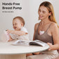 Tsrete Double Wearable Breast Pump, Electric Hands-Free Breast Pumps With 2 Modes, 9 Levels, Lcd Display, Memory Function Rechar