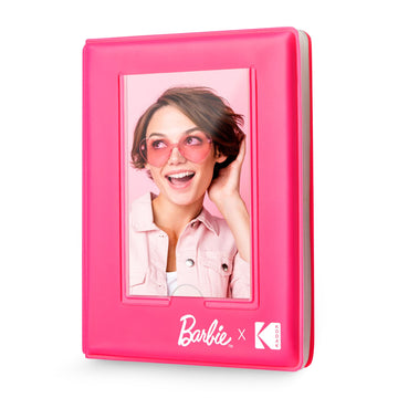 Kodak X Barbie 64-Photo Mini Photo Album With Transparent Window Cover For Barbie Instant 2X3    Zink Zero Ink Photo Paper