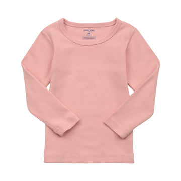 Avauma Baby Boys Girls Pajama Set Kids Toddler Snug Fit Basic Cotton Sleepwear Pjs For Daily (Pink-2 Small)