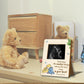 Winnie Pregnancy Milestone Keepsake - Ultrasound & Gender Reveal Decor - Baby Shower Sign & Party Gifts