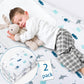 Incontinence Bed Pads 2 Pack, Bed Pads Washable Waterproof, Pee Pads For Kids, Adults, Elderly, And Pets, Bed Wetting Pads For T