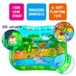 Extra Big Dinosaur Baby Water Mat, Tummy Baby Toys, Inflatable Play Mat Water Cushion Baby Toys, Fun Early Development Activity