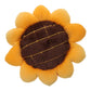 Vaishno 3D Sunflower Floor Pillow Seating Cushion Mat Sunflower Shape Yellow Color | Head Rest Use in Car, Kids & Girls Room Dec