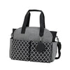 LOOM TREE Multifunctional Baby Diaper Mummy Changing Bag Handbag for Diaper Keys Phone Black Gray | Strollers & Accessories | St