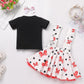 First Birthday Outfit Girl: Dress Up Clothes For Little Girls Newborn Princess T-Shirt Mini Tutu Suspender Bowknot Skirt Headban