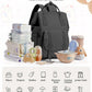 Camillemma Diaper Bags Backpack Baby Bag For Mom Dad Baby Girls Boy, Cute Mult Diaper Nappy Bag Travel Back Pack, Water Repellen