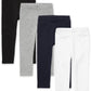 The Children'S Place Baby Girls And Toddler Girls Leggings,Black / White / Tidal / H/T Smoke 4 Pack,18-24Month