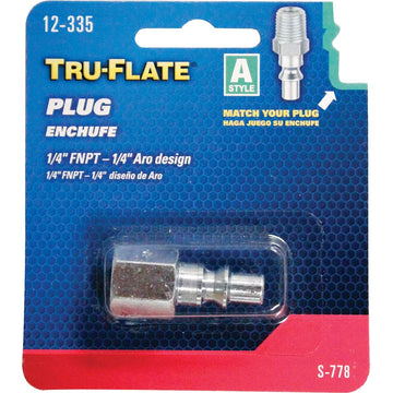 Quickconnect Plug1/4'Fpt