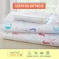 Wildkin 100% Cotton 4 Piece Toddler Bed-In-A-Bag For Boys & Girls, Bedding Set Includes Comforter, Flat Sheet, Fitted Sheet & Pi