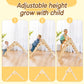 Deli 7 In 1 Pikler Triangle Set, Large Size Toddler Climbing Triangle Set, Wooden Baby Jungle Gym Indoor, Foldable Montessori Cl