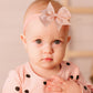 Jollybows 40Pcs Baby Girls Hair Bows Headbands Grosgrain Ribbon Hair Band Accessories For Infants Newborn Toddler (4In)