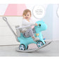 Legendstone Rocking Horse for Toddlers 1-3 Years,4 in 1 Design, Kids Ride on Toy Balance Bike Push Cart with Detachable Balance