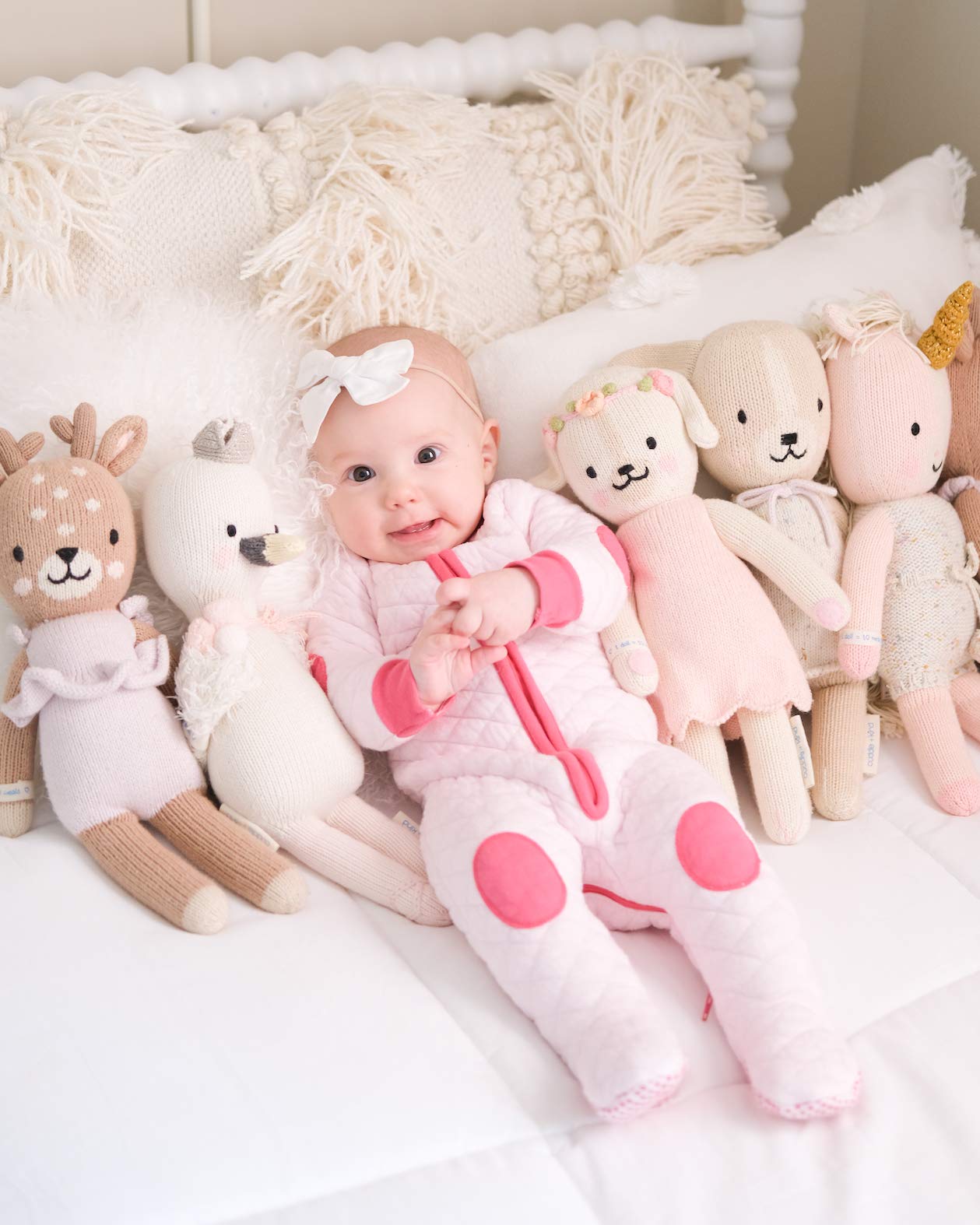 Baby Deedee Girls' 6-12 Month, Sweet Pink