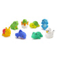 Munchkin Lake Squirts Baby Bath Toy, 8 Pack