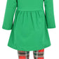 Unique Baby Girls 3 Piece Christmas Reindeer Legging Set Outfit (4 Years, Green)
