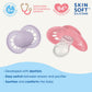 Pacifier, 16+ Months, Matte Collection, Girl 4-Count