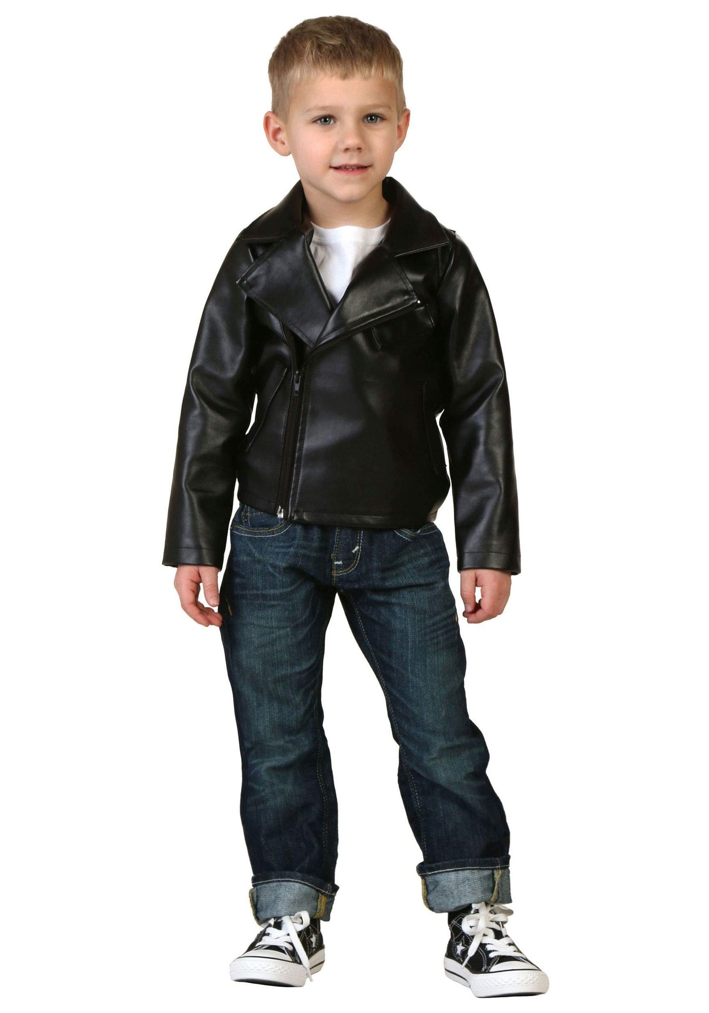 Fun Costumes Kids Grease T-Birds Jacket Get Your Little Rebel Rocking Let Them Embrace The Cool Factor With Style Black