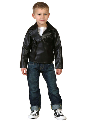 Fun Costumes Kids Grease T-Birds Jacket Get Your Little Rebel Rocking Let Them Embrace The Cool Factor With Style Black