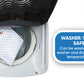 Portable Diaper Changing Mat - Extra Large Waterproof Baby Changing Pad | Machine Washable & Dryer Safe | Wipeable Surface For E