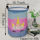 Maizmz Toys Box Storage Basket Gift Chest Large Laundry Hamper Kids Gift Canvas Fabric Collapsible Waterproof For Home Decor Bed