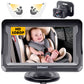 Dohonest Baby Car Camera Hd 1080P: 360 Rotating Plug And Play Easy Install 3 Mins Rear Facing Car Baby Monitor With Camera Cryst