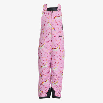Arctix Infant/Toddler Chest High Snow Bib Overalls, Unicorn Party Pink, 2T