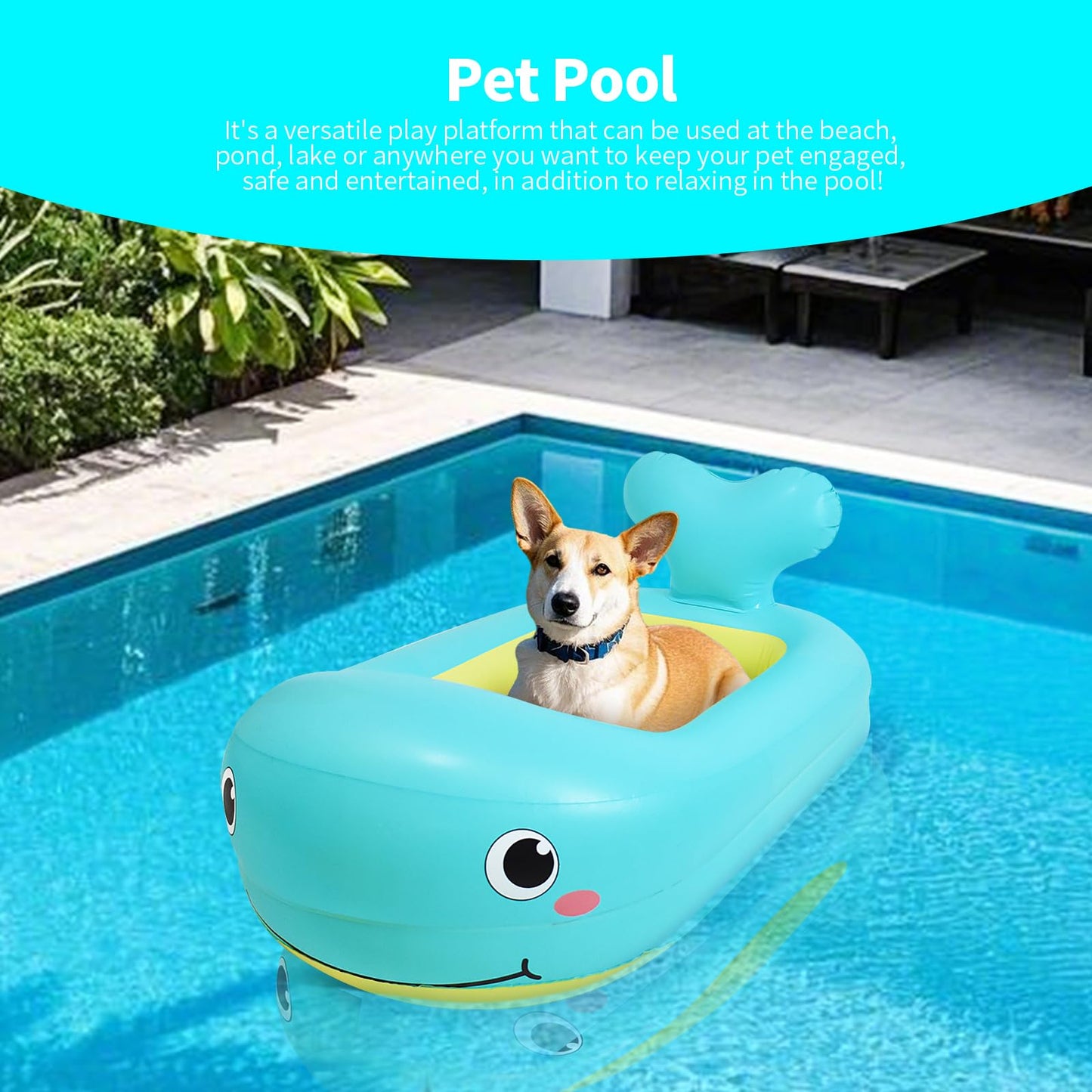 Inflatable Baby Bathtub In Whale | Portable Travel Baby Bathtub For Infants | Lightweight, Leakproof, And Foldable Baby Bath | I