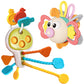 iPlay, iLearn Baby Toy 6-12 Month, Infant Fish Teething Sensory Toy, Toddler Busy Key Activity Fidget Toys, Montessori Learning