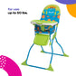 Cosco Simple Fold Deluxe High Chair With 3-Position Tray (Monster Syd)