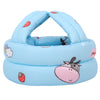 Children Baby Infant Toddler No Bumps Safety Helmet Head Cushion, Blue Cow Baby