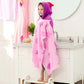 Joiedomi Mermaid Hooded Towel For Kids - Soft 100% Cotton Bath Beach Towel - 30' X 50' For Kids 3-10 Years - Toddler Pool Towe