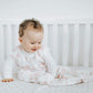 HALO SleepSack, 100% Cotton Wearable Blanket, Swaddle Transition Sleeping Bag, TOG 0.5, Wildflower Blush, Small, 0-6 Months