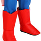 Fun Costumes Toddler Classic Superman Costume, Red & Blue Superhero Suit & Red Cape For Movie Hero Comic Cosplay & Halloween 4T