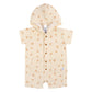 Gerber Baby Boys Hooded Cotton Romper, Desert, 24 Months