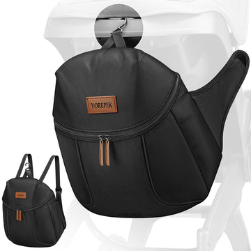 Yorepek Stroller Bag Organizer Fits For Doona Car Seat Stroller, Stroller Accessories, Diaper Backpack With 2 Cup Holder Insulat