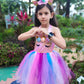 Kakalver Unicorn Costume For Girls Led Light Up Unicorn Dress For Halloween Dress Up Unicorn Birthday Decorations Gifts