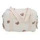 Universal Stroller Organizer, Multifunctional Baby Stroller Storage Bag, Reusable Handbag Nappy Bag (Bear Bag)
