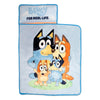 Bluey Kids NapMat Set  Includes Pillow and Plush Blanket  Great for Boys or Girls Napping During Daycare or Preschool  Fits 