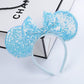 Seamoy Blue Minnie Mouse Ears Headband, Adjustable, One-Size-Fits-Most, Halloween, Cosplay Party, Birthday, Thanksgiving, For Ch
