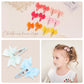 40Pcs Snap Baby Hair Bows Clips For Girls Grosgrain Ribbon Fully Wapped 2 Inch Infant Hair Barrettes Accessories For Baby Girls