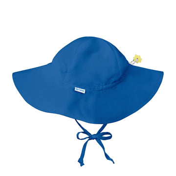 I Play. Toddler Brim Sun Protection Hat, Royal Blue, 2T-4T