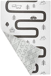 Baby Care Play Mat (Large, Nordic Trails - Tribal) 82'' X 55'' Original One-Piece Reversible Rollable Waterproof Play Mat For In