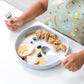 Bumkins Toddler and Baby Suction Plate, Silicone Grip Dish for Babies and Kids, Baby Led Weaning, Children Feeding Supplies, Non