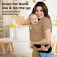 KeaBabies Baby Wrap Carrier - All in 1 Original Baby Carrier Newborn to Toddler Sling, Easy to Wear, Hands Free Bonding, Lightwe