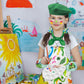 Dtesl 15Pcs Kids Artist Costume Set,Art Apron For Kids,Painter Dress-Up For Halloween Career Day Costume Theme Party
